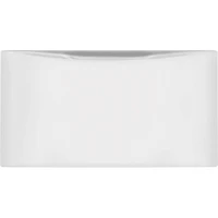 Luxury-Glide® White Pedestal with Drawer