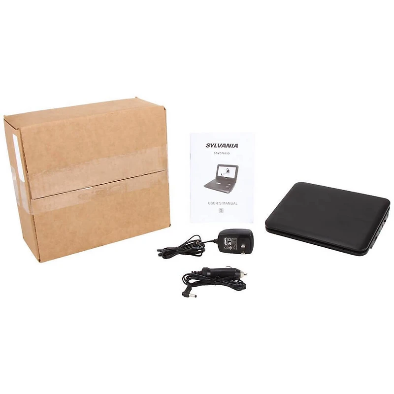 7 inch Portable DVD Player - Recertified OPEN BOX