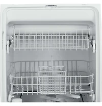 64 dB White Under-the-Sink Dishwasher