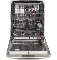 Stainless Steel Profile Series Stainless Steel Interior Dishwasher with Hidden Controls