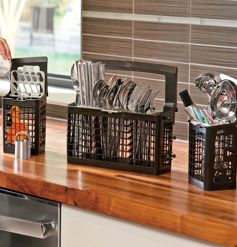 Black Slate Profile Series Stainless Steel Interior Dishwasher with Hidden Controls