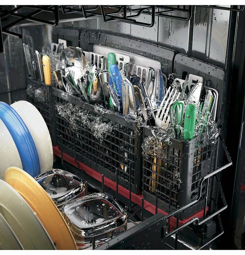 Black Slate Profile Series Stainless Steel Interior Dishwasher with Hidden Controls