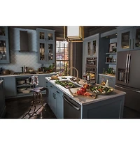 Black Slate Profile Series Stainless Steel Interior Dishwasher with Hidden Controls