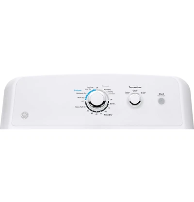 6.2 Cu. Ft. White Gas Dryer