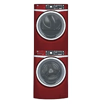 8.3 Cu. Ft. Red Electric Dryer with Steam
