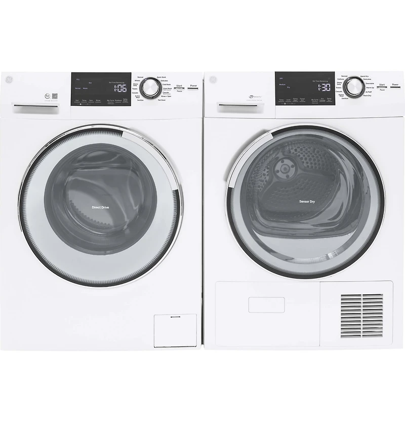 4.0 Cu. Ft. White Ventless Electric Dryer
