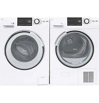 4.0 Cu. Ft. White Ventless Electric Dryer