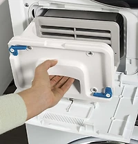 4.0 Cu. Ft. White Ventless Electric Dryer