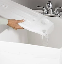 4.0 Cu. Ft. White Ventless Electric Dryer