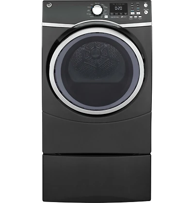 7.5 Cu. Ft. Gray Gas Dryer with Steam