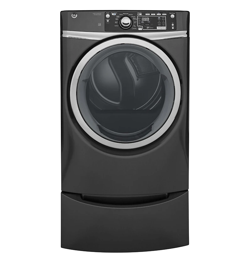 8.3 Cu. Ft. Gray Gas Dryer with Steam