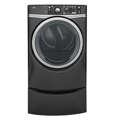 8.3 Cu. Ft. Gray Gas Dryer with Steam
