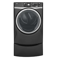 8.3 Cu. Ft. Gray Gas Dryer with Steam