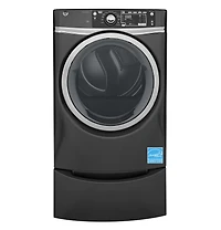 8.3 Cu. Ft. Gray Gas Dryer with Steam