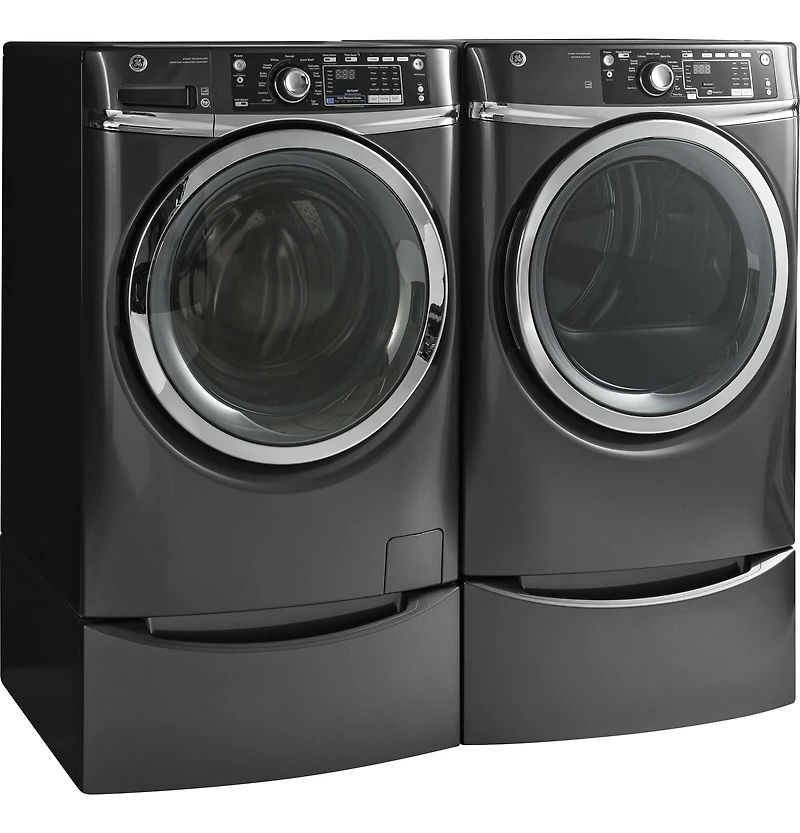 8.3 Cu. Ft. Gray Gas Dryer with Steam