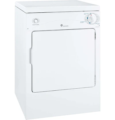 3.6 Cu. Ft. White Spacemaker Portable Electric Dryer