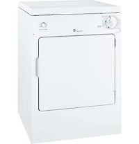 3.6 Cu. Ft. White Spacemaker Portable Electric Dryer