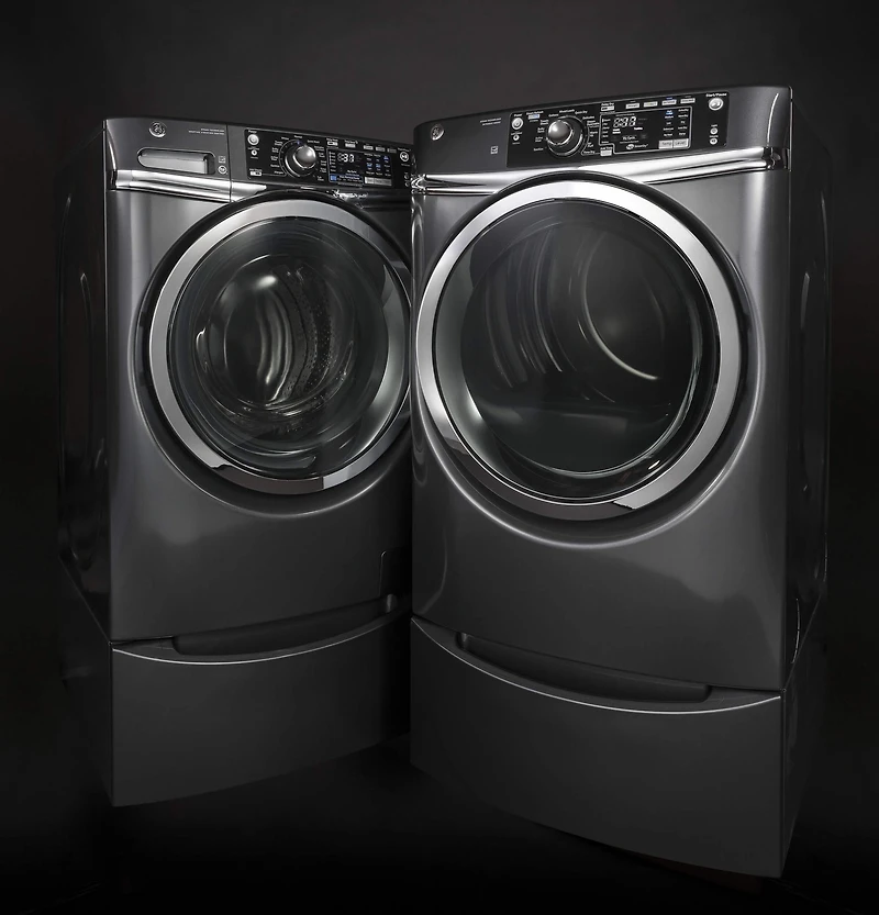 8.3 Cu. Ft. Gray Electric Dryer with Steam