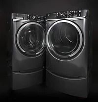 8.3 Cu. Ft. Gray Electric Dryer with Steam