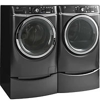 8.3 Cu. Ft. Gray Electric Dryer with Steam