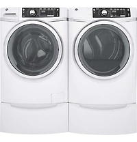 8.3 Cu. Ft. White Gas Dryer with Steam
