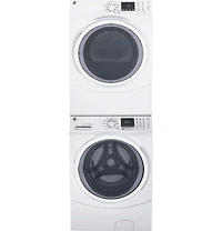 7.5 Cu. Ft. White Electric Dryer with Steam