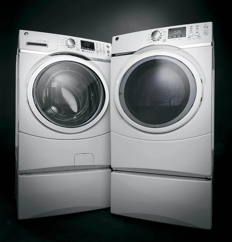 7.5 Cu. Ft. White Electric Dryer with Steam