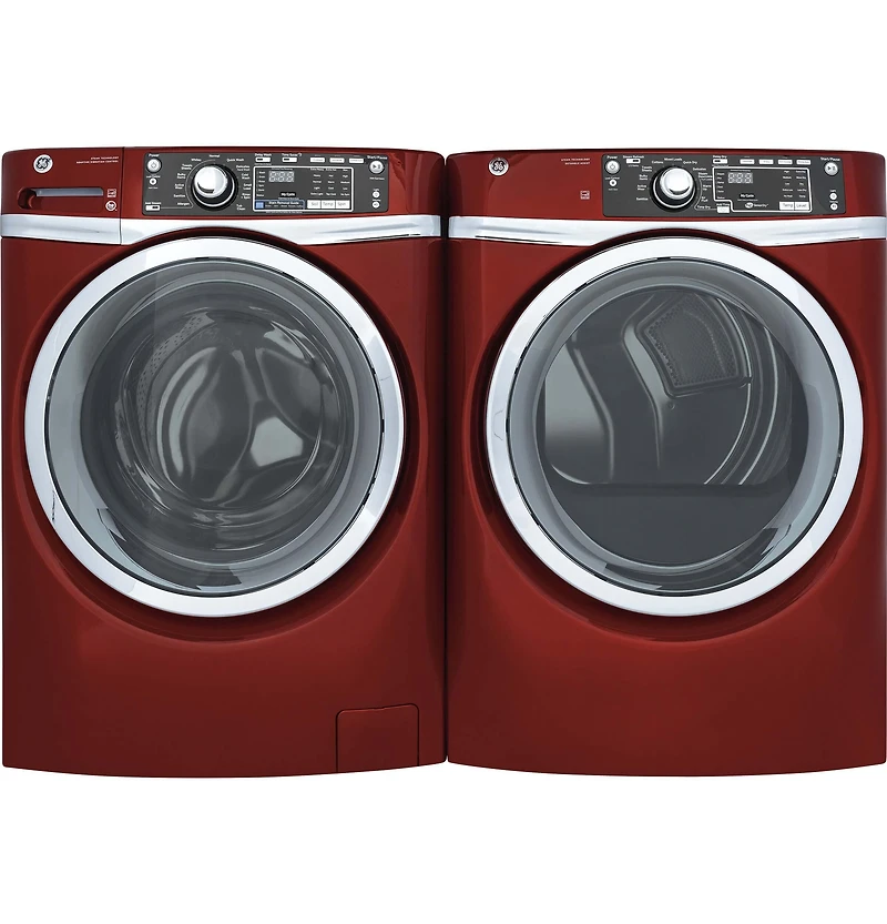 8.3 Cu. Ft. Red Gas Dryer with Steam