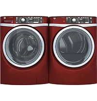 8.3 Cu. Ft. Red Gas Dryer with Steam