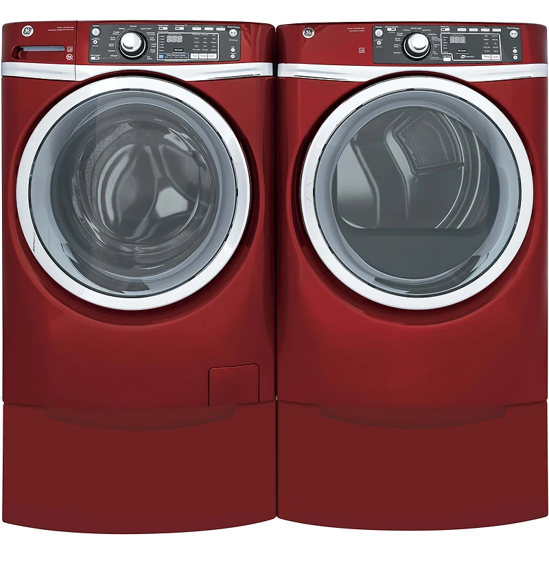 8.3 Cu. Ft. Red Gas Dryer with Steam