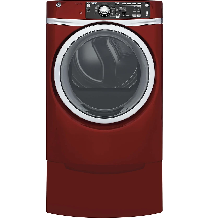 8.3 Cu. Ft. Red Gas Dryer with Steam