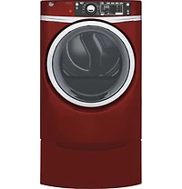 8.3 Cu. Ft. Red Gas Dryer with Steam