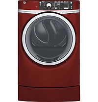 8.3 Cu. Ft. Red Gas Dryer with Steam
