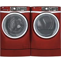 8.3 Cu. Ft. Red Gas Dryer with Steam