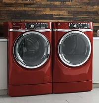 8.3 Cu. Ft. Red Gas Dryer with Steam