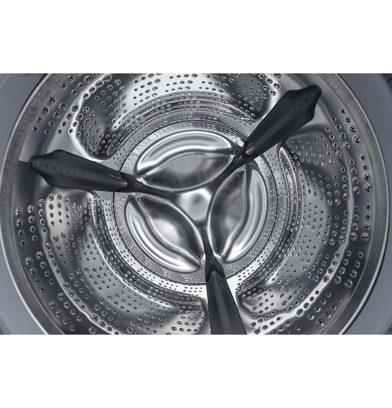 4.9 DOE Cu. Ft. White Front Load Steam Washer