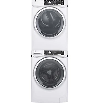 4.9 DOE Cu. Ft. White Front Load Steam Washer