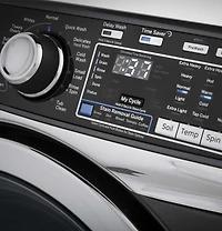 4.9 DOE Cu. Ft. White Front Load Steam Washer