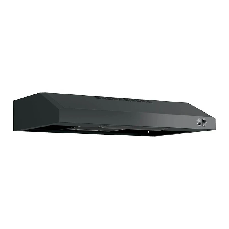 30 inch Black Under Cabinet Range Hood - OPEN BOX
