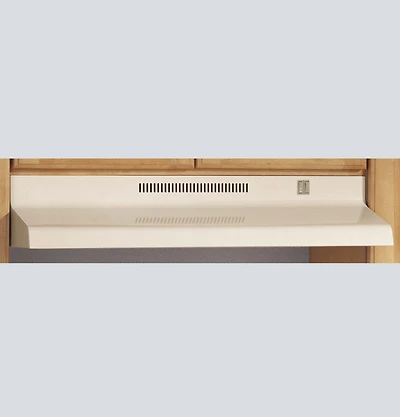 Bisque Non-Vented Standard Range Hood