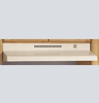 Bisque Non-Vented Standard Range Hood