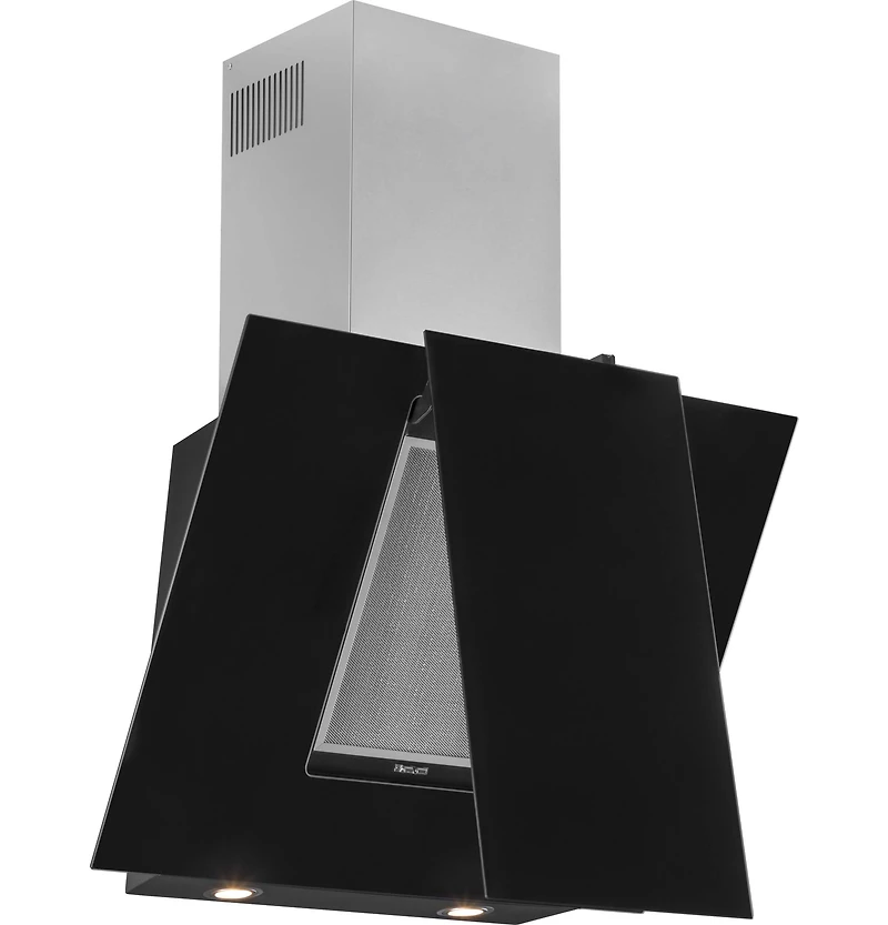 Black 30 inch Slanted Chimney Vent