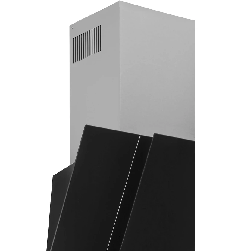 Black 30 inch Slanted Chimney Vent