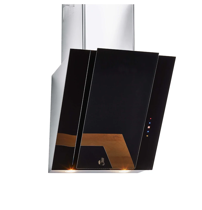 Black 30 inch Slanted Chimney Vent