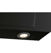 Black 30 inch Slanted Chimney Vent