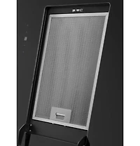 Black 30 inch Slanted Chimney Vent