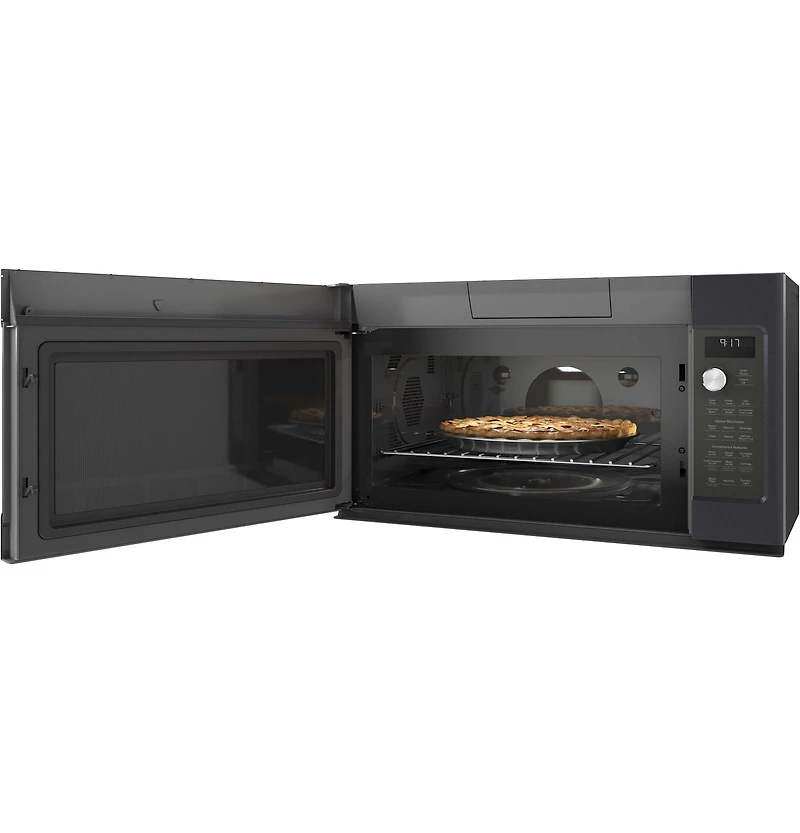 1.7 Cu. Ft. Black Slate Over-the-Range Convection Microwave - OPEN BOX