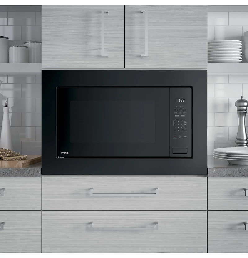 2.2 Cu. Ft. Black Built-In Microwave Oven - OPEN BOX