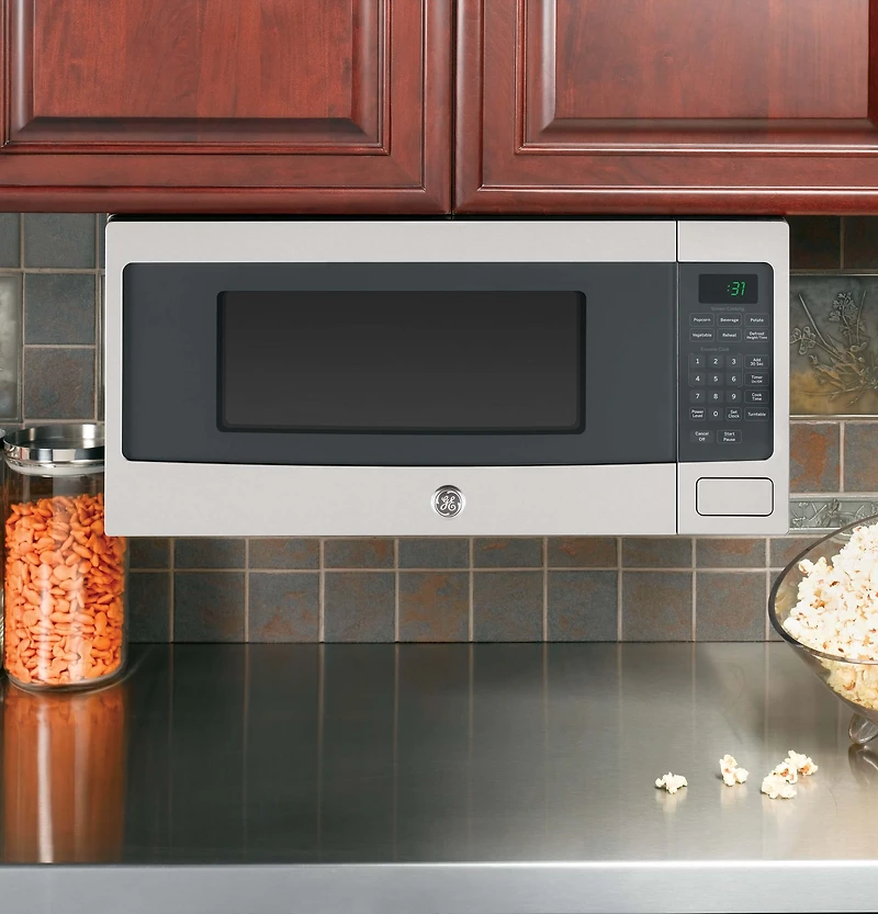 1.1 Cu. Ft. Stainless Countertop Microwave Oven - OPEN BOX