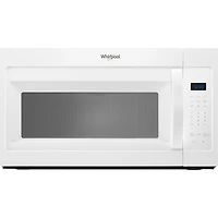 1.7 Cu. Ft. White Over-the-Range Microwave